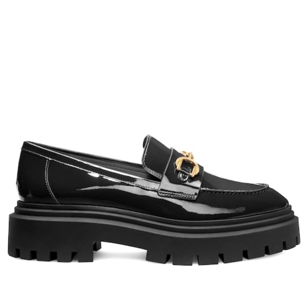 Chunky rug sole loafers